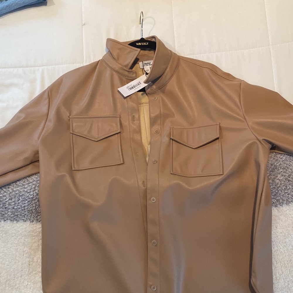 Leather Shacket - Picture 4 of 6